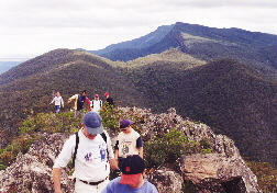 On the Mt William Range (one of the Grampians ranges) near Grampians Paradise Camping and Caravan Parkland